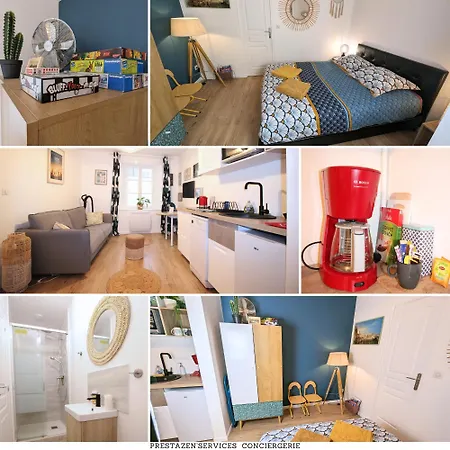 Apartment Chatel - Centre - 1 Lits - Canape Convertible - Communicante - Parking Proche - Gere Par Prestazen'services